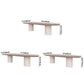 Modern Pine Solid Wood Table Oval Dining Table with Double Pedestal Base Clearhalo ' dining_table' 'Dining Tables & Seating' 'Dining Tables' 'furn' 'furn_dining_table' 'Furniture' 'furniture_dining_table' 'Kitchen & Dining Furniture' 'kitchen&dining_furn' 'kitchen' 'kitchen_dining_table' 1200x1200_3239bc92-4d6d-4195-a3ba-b64200c445e6