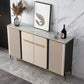 Modernism Sideboard 2 Drawers Server Cabinet with Storage for Dining Room Clearhalo 'buffet_sideboard' 'Buffets & Sideboards' 'furn' 'furn_buffet_sideboard' 'Furniture' 'Kitchen & Dining Furniture' 1200x1200_323a6aea-ca7e-44c6-94fb-a8b0670cd170