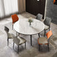 Modern Style Sintered Stone Dining Table White Round Table with Metal Base Clearhalo ' dining_table' 'Dining Tables & Seating' 'Dining Tables' 'furn' 'furn_dining_table' 'Furniture' 'furniture_dining_table' 'Kitchen & Dining Furniture' 'kitchen&dining_furn' 'kitchen' 'kitchen_dining_table' 1200x1200_323e9450-4848-4ca0-9580-f2c6dcffdf61
