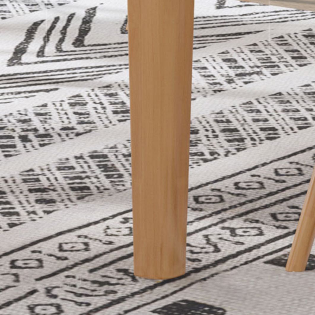 Modern Rubberwood Dinner Table Round Drop-Leaf Table with 4 Legs for Dining Room Clearhalo ' dining_table' 'Dining Tables & Seating' 'Dining Tables' 'furn' 'furn_dining_table' 'Furniture' 'furniture_dining_table' 'Kitchen & Dining Furniture' 'kitchen&dining_furn' 'kitchen' 'kitchen_dining_table' 1200x1200_323f4c9b-9672-4dcd-a5c9-15bdc26abe74