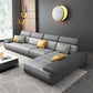 39.37 " H Faux Leather Pillow Top Arm Sofa & Chaise for Living Room
