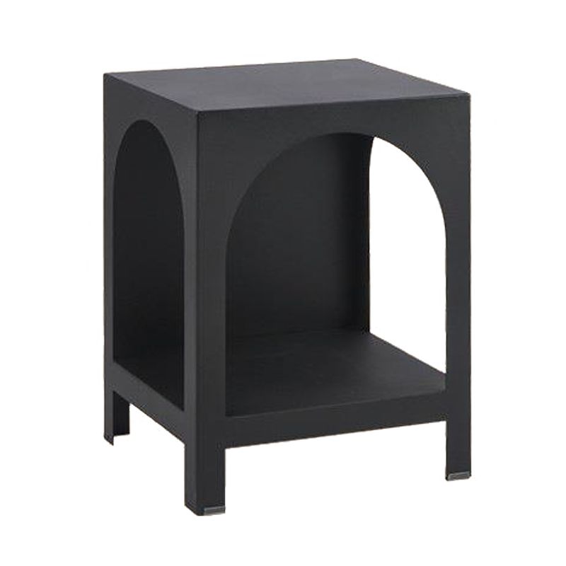 13.78 "W Scandinave antique finis final étagère bibliothèque en métal étagère avec étagères