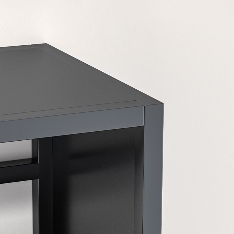 Scaffali di libri aperti da 10 "a livello standard e acciaio con ripiani rettangolari