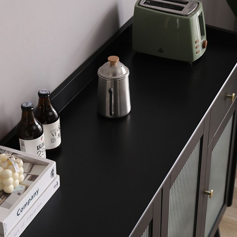 Modern Sideboard Solid Wood Sideboard with Door for Living Room Clearhalo 'buffet_sideboard' 'Buffets & Sideboards' 'furn' 'furn_buffet_sideboard' 'Furniture' 'Kitchen & Dining Furniture' 1200x1200_3241a18d-a796-4090-82df-fa6b5b796698