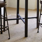 Brown Solid Wood Pub Table Square Bar Height Cocktail Table with Footrest Clearhalo 'Bar Furniture' 'Bar Tables' 'bar_tables' 'furn' 'furn_bar_tables' 'Furniture' 'Kitchen & Dining Furniture' 1200x1200_324ab8bf-1ae2-44f1-90d0-d893a146317b