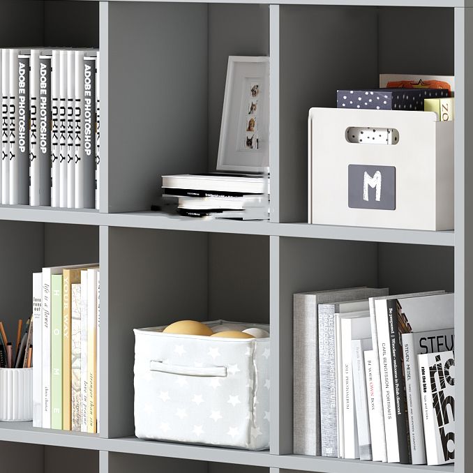 Contemporary Style Wood Bookshelf Closed Back Bookcase for Office Clearhalo 'Bookcases' 'furn' 'furn_bookcases' 'Furniture' 'Office Furniture' 1200x1200_324ce767-cf44-46b1-ae01-4cff2df02368