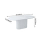 Oval Shape White Tone Table Simplicity Pedestal Table for Dining Room Clearhalo ' dining_table' 'Dining Tables & Seating' 'Dining Tables' 'furn' 'furn_dining_table' 'Furniture' 'furniture_dining_table' 'Kitchen & Dining Furniture' 'kitchen&dining_furn' 'kitchen' 'kitchen_dining_table' 1200x1200_324cf15e-e607-4546-a459-a4662cd73dff