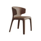 Matte Finish Solid Back Chair for Dining Room Faux Leather Contemporary Dining Chair Clearhalo 'Dining Chairs' 'Dining Tables & Seating' 'dining_chair' 'furn' 'furn_dining_chair' 'Furniture' 'Kitchen & Dining Furniture' 1200x1200_324e56ac-b5b6-471f-bdc7-33bbaee8c4d6