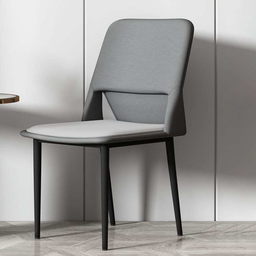 Industrial Metal Dining Room Chairs Open Back Dining Side Chairs for Restaurant Clearhalo ' kitchen&dining_furn' 'Dining Chairs' 'Dining Tables & Seating' 'dining_chair' 'furn' 'furn_dining_chair' 'Furniture' 'furniture_dining_chair' 'Kitchen & Dining Furniture' 'kitchen' 1200x1200_3251e03a-cae9-4722-8c39-17462aa7fb6b