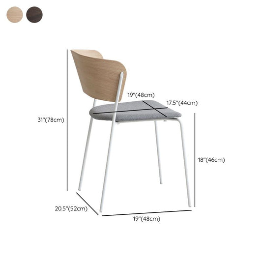Abierto de nuevo sillas de acento y acento tapizado contemporáneo para el hogar
