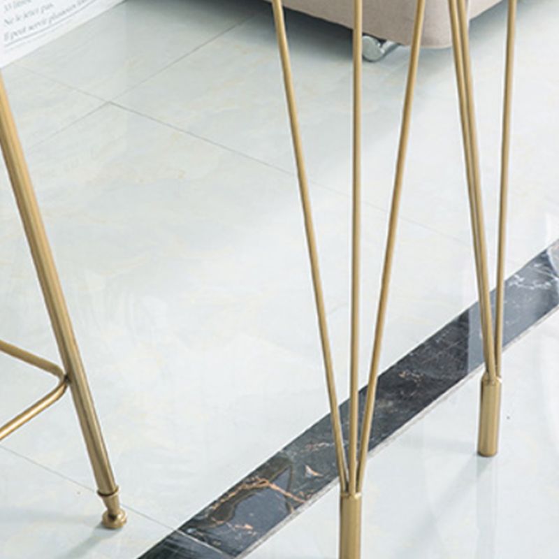 Mesa de bar rectangular Glam, mesa de mostrador de madera maciza de 1/2/3 piezas con taburetes tapizados