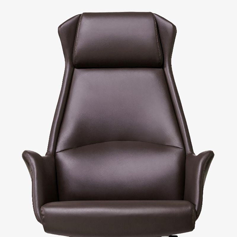 Fauteuil de direction à dossier haut, chaise de direction ergonomique contemporaine