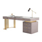 29.25-inch Height Classic Glam Office Desk Curved Stone Writing Desk Clearhalo 'furn' 'furn_office_desk' 'Furniture' 'Office Desks' 'Office Furniture' 'office_desk' 1200x1200_3256b565-5b3f-44dd-a85d-b141fbee284c
