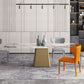 Metal Traditional Luxury Rectangle Table Indoor Sintered Stone Top Table with Pedestal