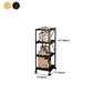 Stile moderno mobile etagere libreria in acciaio home office libreria
