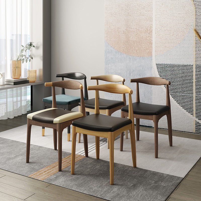 Entryway Dining Chairs Armless Wooden Dining Room Chairs for Kitchen Clearhalo 'Dining Chairs' 'Dining Tables & Seating' 'dining_chair' 'furn' 'furn_dining_chair' 'Furniture' 'furniture_dining_chair' 'Kitchen & Dining Furniture' 1200x1200_32590c05-25d2-4d82-b2ce-1063822a353c