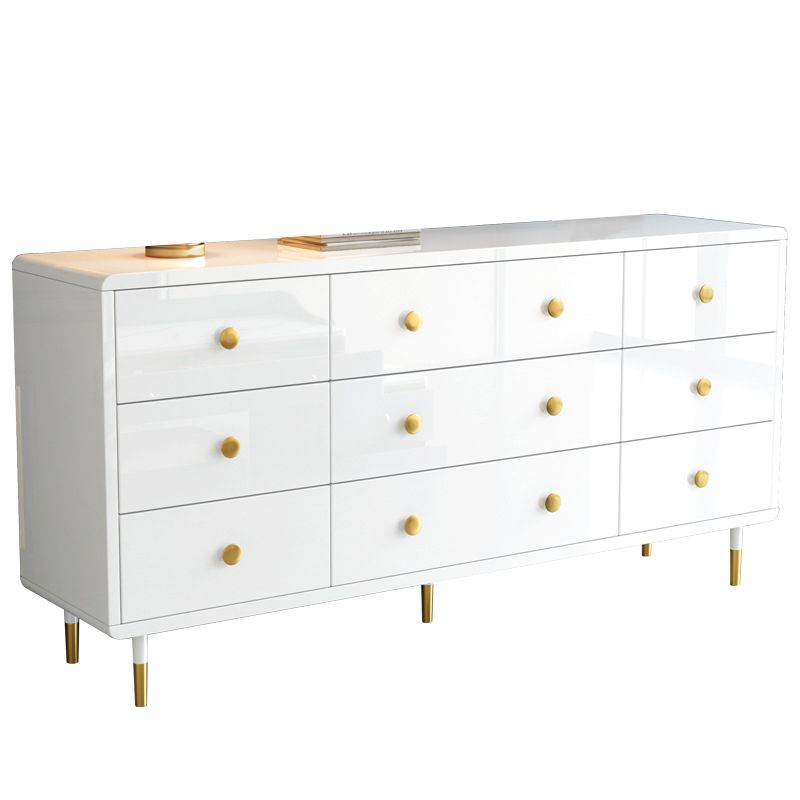 木製のアクセントチェスト15.74 "幅6/9の引き出し付き標準胸部