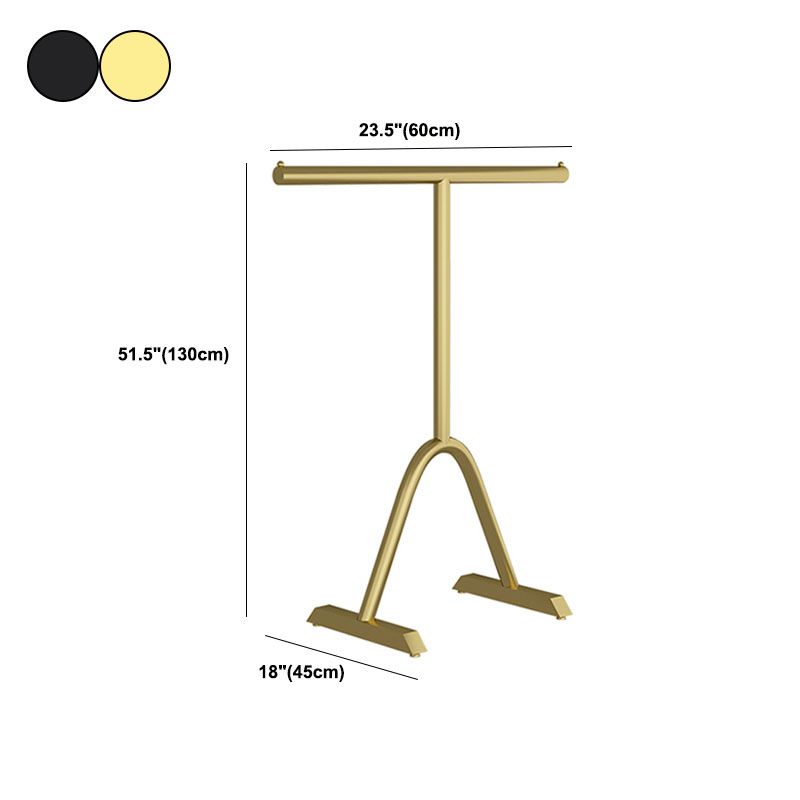 Moderne minimalistische Style -Rack Metallic Free Standing Deck Rack für Wohnzimmer