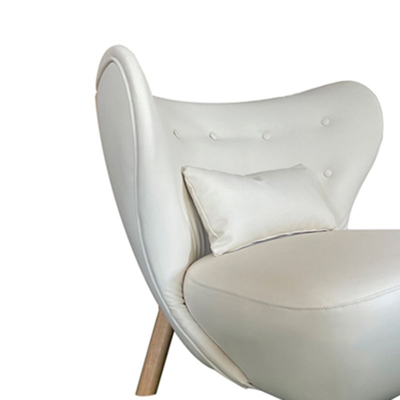 30.7 "l x28.3" w x31.4 "H sedia a telaio in legno massiccio a bracciale