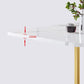 Modern Foldable White Table for Restaurant Rectangle Table with Trestle Base Clearhalo 'Dining Tables & Seating' 'Dining Tables' 'dining_table' 'furn' 'furn_dining_table' 'Furniture' 'Kitchen & Dining Furniture' 1200x1200_32623e27-6b40-43e3-b918-f83de8fc0ee4