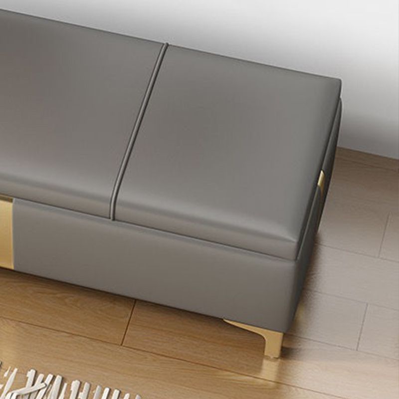 15.7 Inch Wide Modern Entryway Bench Flip Top Solid Color Bench Clearhalo 'Benches' 'Chairs & Seating' 'furn' 'furn_benches' 'Furniture' 'Living Room Furniture' 1200x1200_32681944-0614-4691-8689-c156713432e4