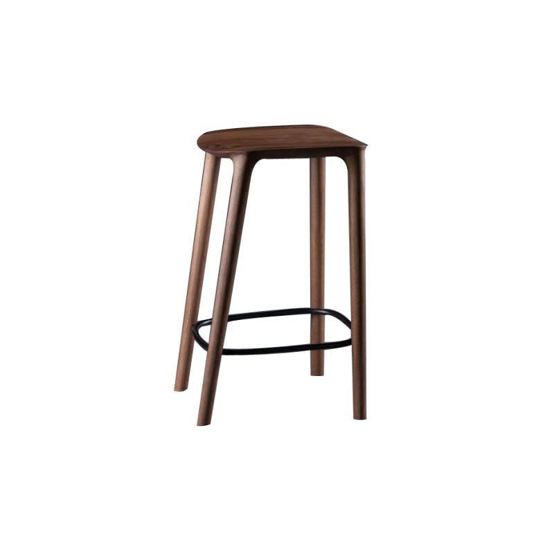 Solid Wood Counter and Bar Stool Indoor Industrial Backless Stool Clearhalo 'Bar Furniture' 'Bar Stools' 'bar_stools' 'furn' 'furn_bar_stools' 'Furniture' 'Kitchen & Dining Furniture' 1200x1200_326885f2-8d66-4cfb-b646-b56ac070bc50