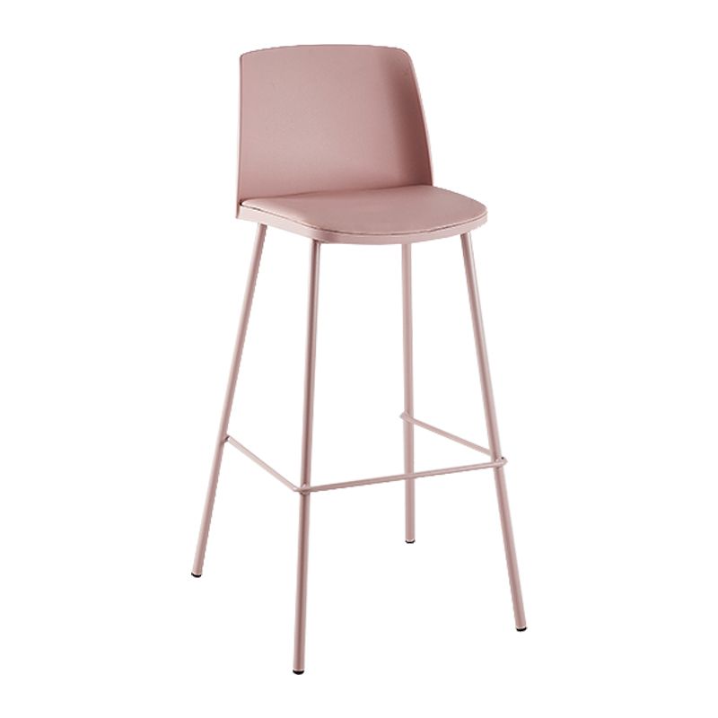 Contemporary Style Bar-stool Metal Counter Bar Stool for Home Clearhalo 'Bar Furniture' 'Bar Stools' 'bar_stools' 'Furniture' 'furniture_bar_stools' 'Kitchen & Dining Furniture' 1200x1200_3269a2e6-9818-4ef9-ba8e-c6b54157b6dd
