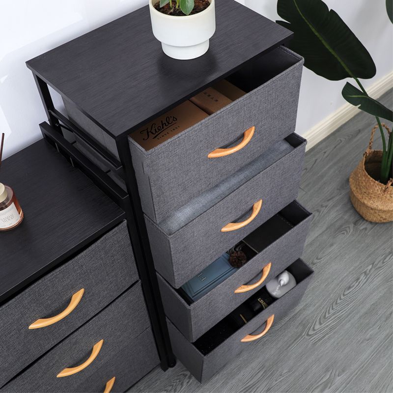 Eigentijdse borst met metalen benen borst met laden voor slaapkamer