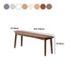 17.7" H Solid Wood Seating Bench Modern Ottoman Bench with Legs Clearhalo 'Benches' 'Chairs & Seating' 'furn' 'furn_benches' 'Furniture' 'Living Room Furniture' 1200x1200_326b2053-2916-4246-94d0-a1bd7e0278c9