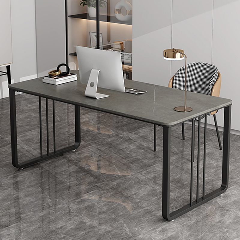 Modern Style Stone Top Office Desk Rectangle Writing Desk for Office Clearhalo 'furn' 'furn_office_desk' 'Furniture' 'Office Desks' 'Office Furniture' 'office_desk' 1200x1200_326d3a7d-e672-4ad4-a168-afeb4363e6e7