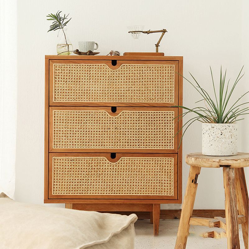 Contemporary Chest Rectangle Wicker&Rattan with Drawer Accent Chest Clearhalo 'Cabinets & Chests' 'cabinets_chests' 'furn' 'furn_cabinets_chests' 'Furniture' 'Living Room Furniture' 1200x1200_326f4bd8-967f-4b58-adda-8c2d3dacaa92