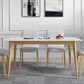 Rectangle 4 Legs Luxury Table Fixed Table with Sintered Stone