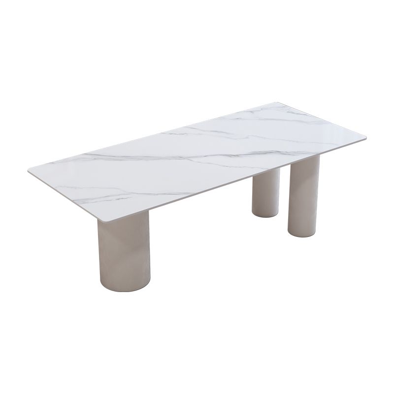 Contemporary Stone Furniture 1/5 Pcs Dining Room Table Set for Home Clearhalo 'Dining Room Sets' 'Dining Tables & Seating' 'dining_room_set' 'furn' 'furn_dining_room_set' 'Furniture' 'Kitchen & Dining Furniture' 1200x1200_327336f9-567f-4179-bfe0-73cd57e07f8f