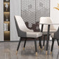 Glam Metal Dining Armless Chairs Upholstered Dining Parsons Chairs for Restaurant Clearhalo ' kitchen&dining_furn' 'Dining Chairs' 'Dining Tables & Seating' 'dining_chair' 'furn' 'furn_dining_chair' 'Furniture' 'furniture_dining_chair' 'Kitchen & Dining Furniture' 'kitchen' 1200x1200_3276a2aa-c976-4e06-b4c1-ddac91331db9