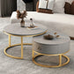 Slate Top Coffee Cocktail Table Frame Coffee or End Table with Drawe Clearhalo 'Coffee & Accent Tables' 'Coffee Tables' 'coffee_tables' 'furn' 'furn_coffee_tables' 'Furniture' 'Living Room Furniture' 1200x1200_327735a7-33ef-4798-ba08-1fb2e8605811