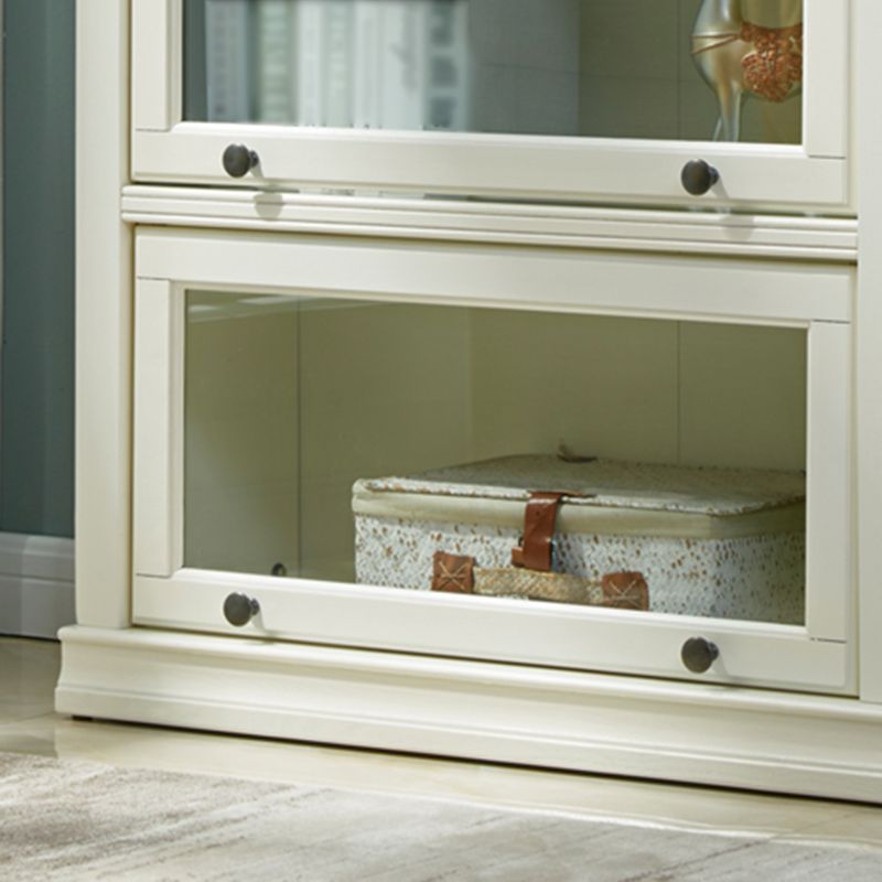 Wooden Barrister Bookcase Modern Style Closed Back Bookcase with Doors for Home Office Clearhalo 'Bookcases' 'furn' 'furn_bookcases' 'Furniture' 'furniture_bookcases' 'kitchen' 'kitchen_bookcases' 'Living Room Furniture' 'Office Furniture' 1200x1200_327b5583-c730-482a-a49c-0e8bf2dfdbe7