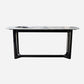 Rectangle Trestle Base Industrial Table Grey Tone Fixed Table with Sintered Stone Clearhalo ' dining_table' 'Dining Tables & Seating' 'Dining Tables' 'furn' 'furn_dining_table' 'Furniture' 'furniture_dining_table' 'Kitchen & Dining Furniture' 'kitchen&dining_furn' 'kitchen' 'kitchen_dining_table' 1200x1200_328192eb-4f6b-4d0e-90dc-ef2749af3a8f