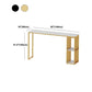 Rectangle Counter-height-Height Pub Table Coffee Shop Pub Bar Table avec rangement