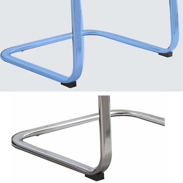 Chaise de bureau moderne en cuir à dossier haut avec accoudoirs inclus, noir/marron