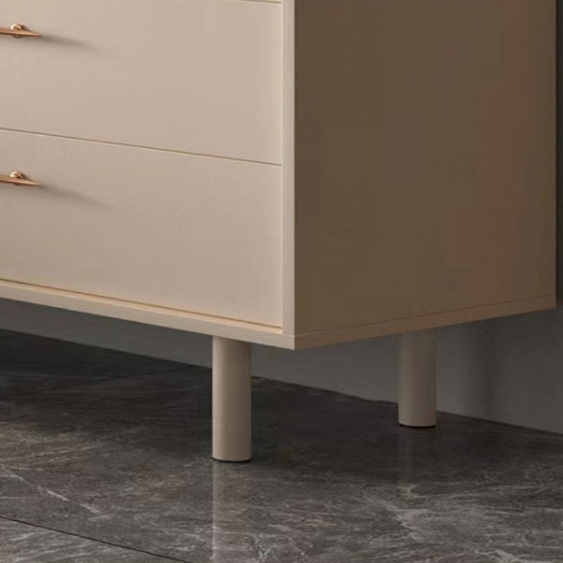 Buffet de buffet glamour 4 tiroirs et armoires de porte portes en verre buffet buffet buffet