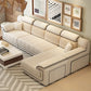 Scandinavian 39.37 " H Pillow Top Arm Sofa & Chaise for Living Room