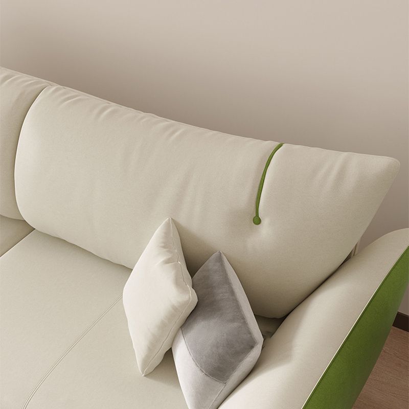 Scandinavian Beige Upholstery Sofa for Apartment and Living Room Clearhalo 'furn' 'furn_sofas' 'Furniture' 'furniture_sofas' 'Living Room Furniture' 'Sofa' 'sofas' 1200x1200_32951500-dfe4-4f04-981d-6c4c6d5ec665