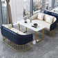 Glam Style Sintered Stone Dining Set 1/2/3/4/5 Pieces Dining Table Set for Home Use Clearhalo 'Dining Room Sets' 'Dining Tables & Seating' 'dining_room_set' 'furn' 'furn_dining_room_set' 'Furniture' 'Kitchen & Dining Furniture' 1200x1200_32a1e94d-a4c5-4db0-9e91-bc76bbf7bd99