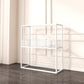 1-Tier-Standard-Bücherregal Modern Style Open Back Acrylbuchhandel