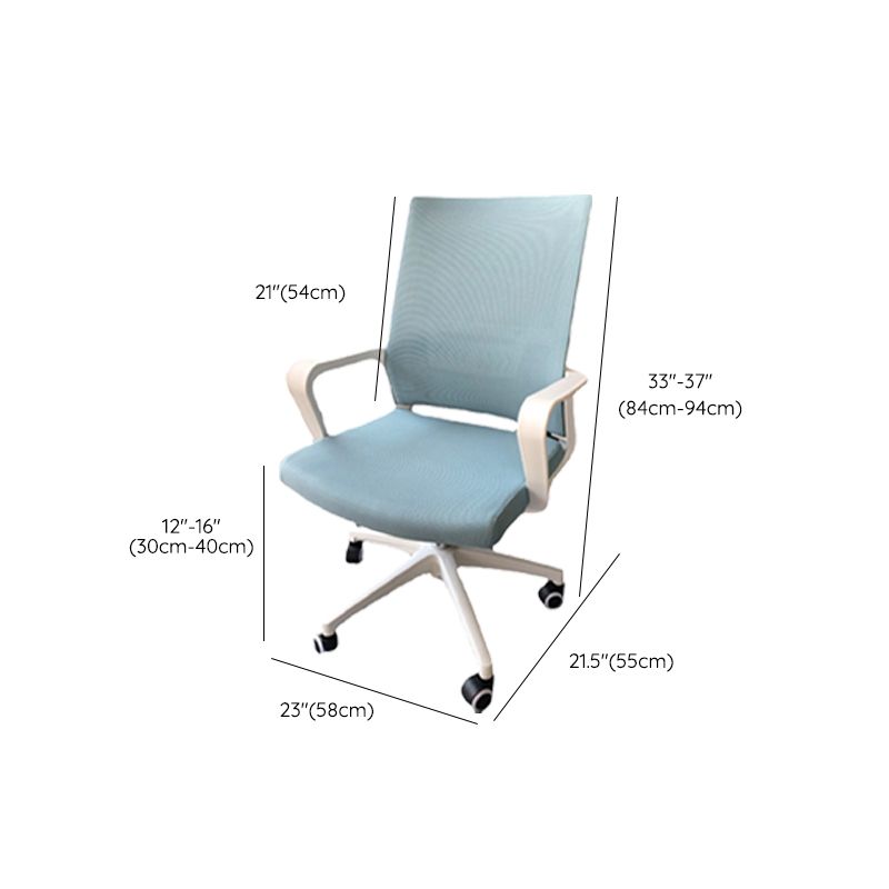固定された武器室の椅子調整可能なシート高さデスクチェア付きホイール付き