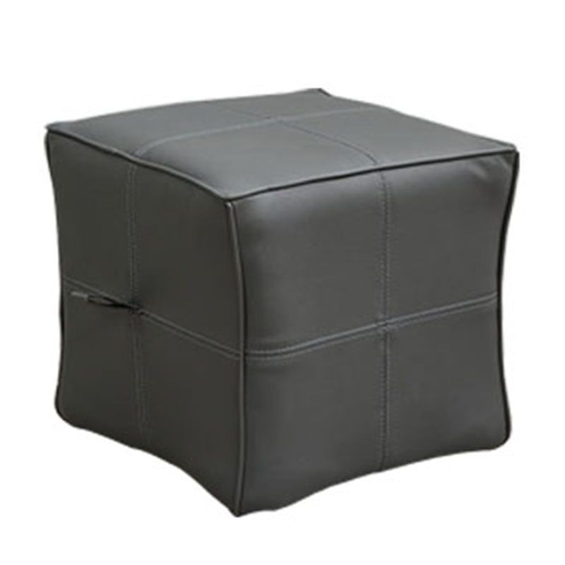 Contemporary Square Cube Leather Upholstered Cube for Living Room Clearhalo 'furn' 'furn_ottomans_poufs' 'Furniture' 'Living Room Furniture' 'Ottomans & Poufs' 'ottomans_poufs' 1200x1200_32a4e48d-27f0-4380-878b-b2ee72d6b57b