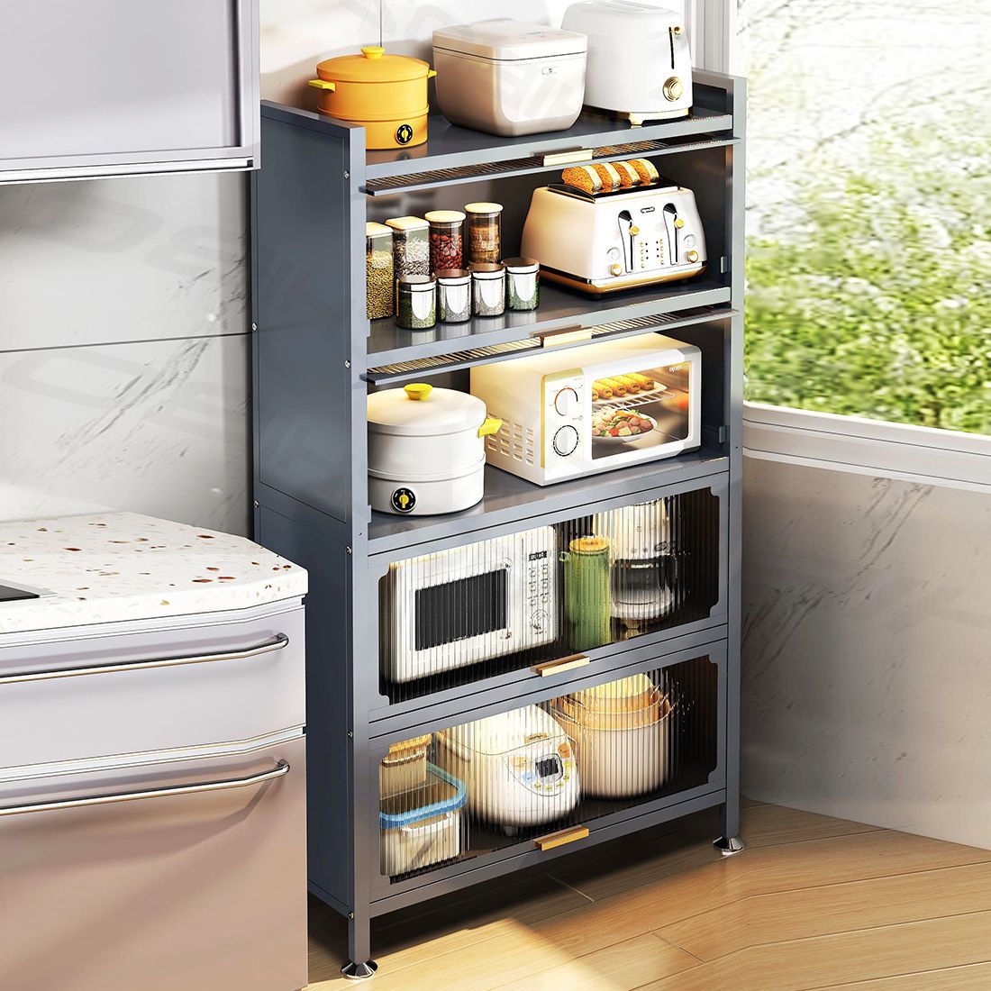 Server di pranzo contemporaneo per sala da pranzo per sala da pranzo.