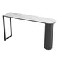 Minimalism Bar Table 42-inch Height Stone Top and Metal Base Bistro Table Clearhalo 'Bar Furniture' 'Bar Tables' 'bar_tables' 'furn' 'furn_bar_tables' 'Furniture' 'furniture_bar_tables' 'Kitchen & Dining Furniture' 1200x1200_32a8a43e-964c-42c3-8ba4-5d7f60a3c7a6