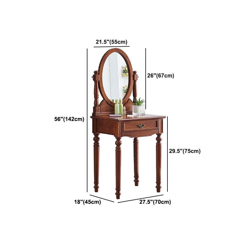 Traditional Vanity Dressing Table Set Solid Wood Make-up Vanity Clearhalo 'Bedroom Furniture' 'furn' 'furn_makeup_vanities' 'Furniture' 'Makeup Vanities' 'makeup_vanities' 1200x1200_32aaaaa7-ceb3-4f25-a4de-e1acc03ac07d