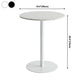 Round Dining Dinette Table Simplicity Style Pedestal Casual Furniture for Home Clearhalo ' dining_table' 'Dining Tables & Seating' 'Dining Tables' 'furn' 'furn_dining_table' 'Furniture' 'furniture_dining_table' 'Kitchen & Dining Furniture' 'kitchen&dining_furn' 'kitchen' 'kitchen_dining_table' 1200x1200_32ad43cd-9971-4b0a-90af-fff54d458476